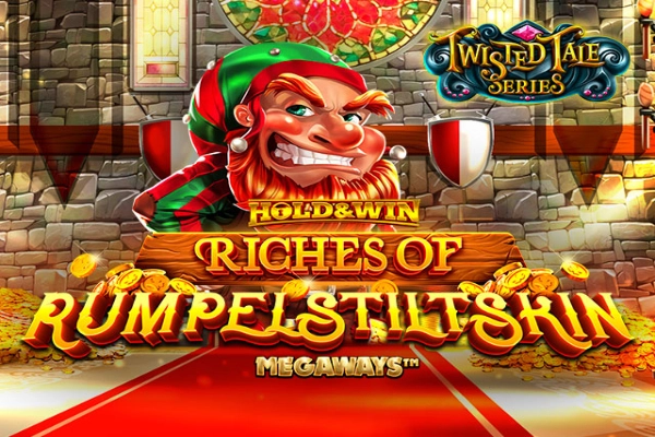 Арт слота Riches of Rumpelstiltskin Megaways